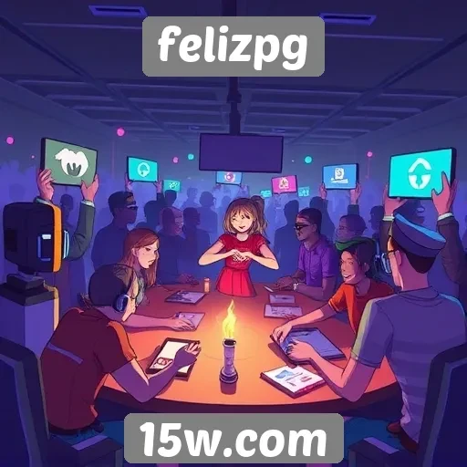 Explorando a comunidade de jogadores no site FelizPG